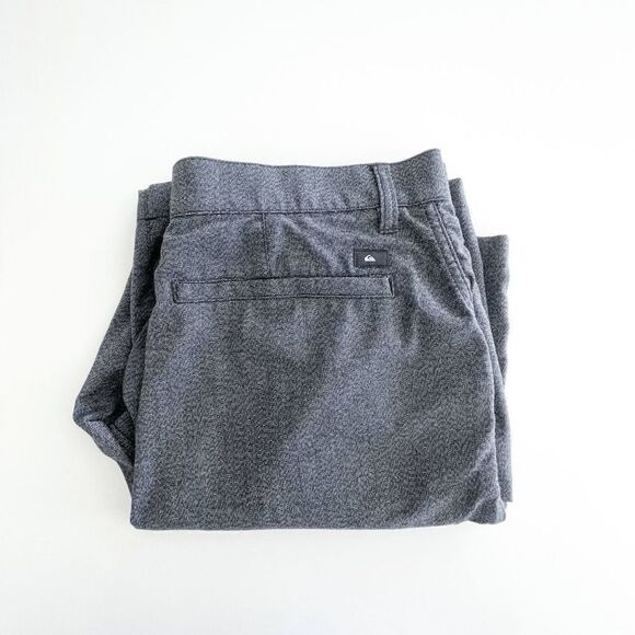 Quiksilver Mens Union Heather Shorts Black White 34 Regular - Picture 5 of 9